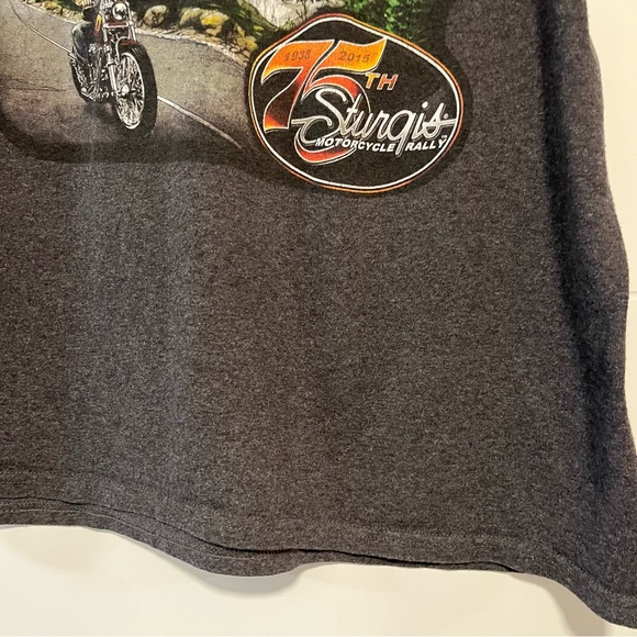 75th Annual Sturgis Motorcycle Rally Tee Shirt - Picture 6 of 15